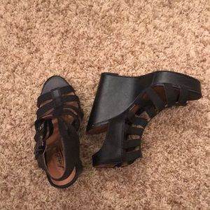 Lucky Brand Adorable Black Shoes Size 7.5